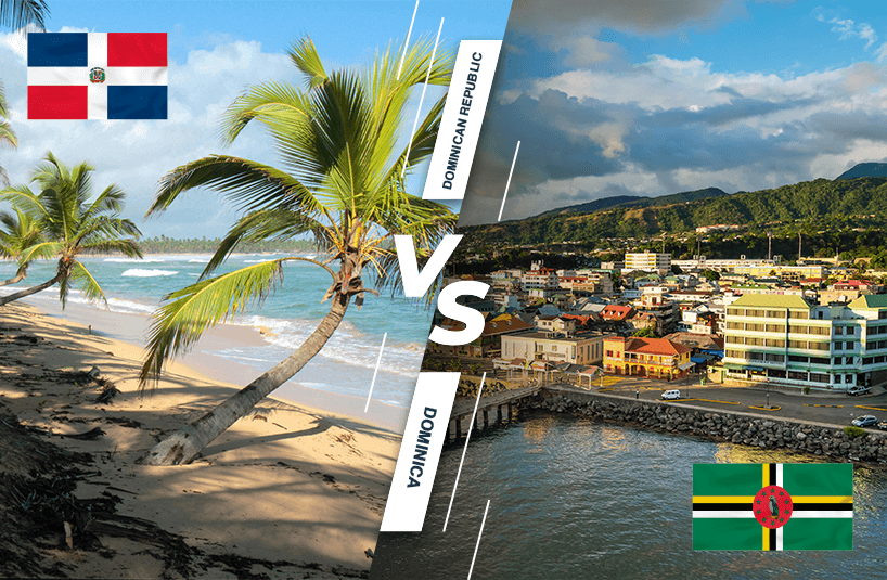 The difference between Dominica and the Dominican Republic?